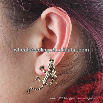 Punk Style Wall Gecko Ear Cuff Earrings Unique Ear Clip EC18